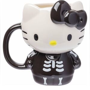 NWT NIB Hello Kitty Skeleton Costume Halloween Mug
